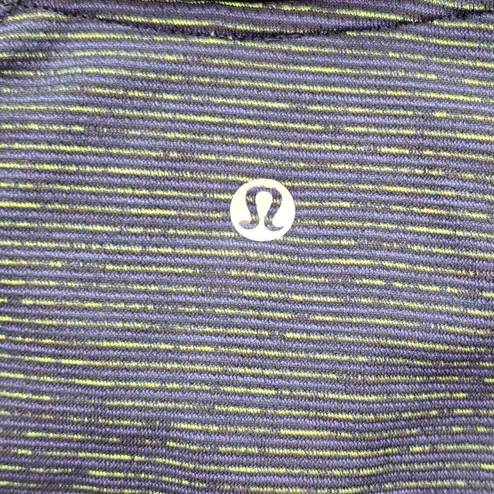 Lululemon Metal Vent Tech Polo Shirt Mens Large Blue Short Sleeve Performance - Picture 3 of 7